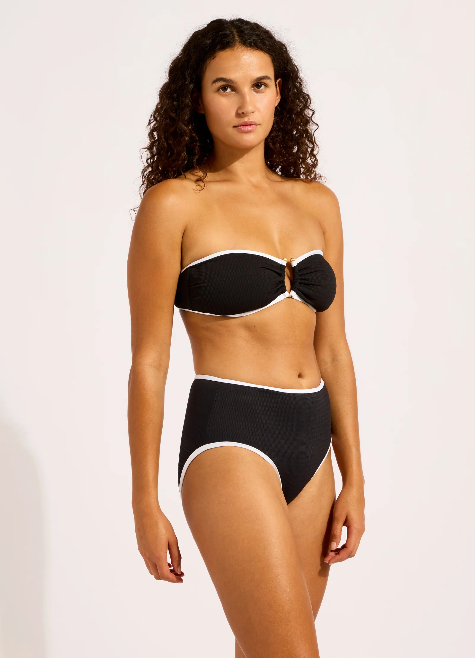 Beach Bound High Waist Bikini Bottom - Image 3