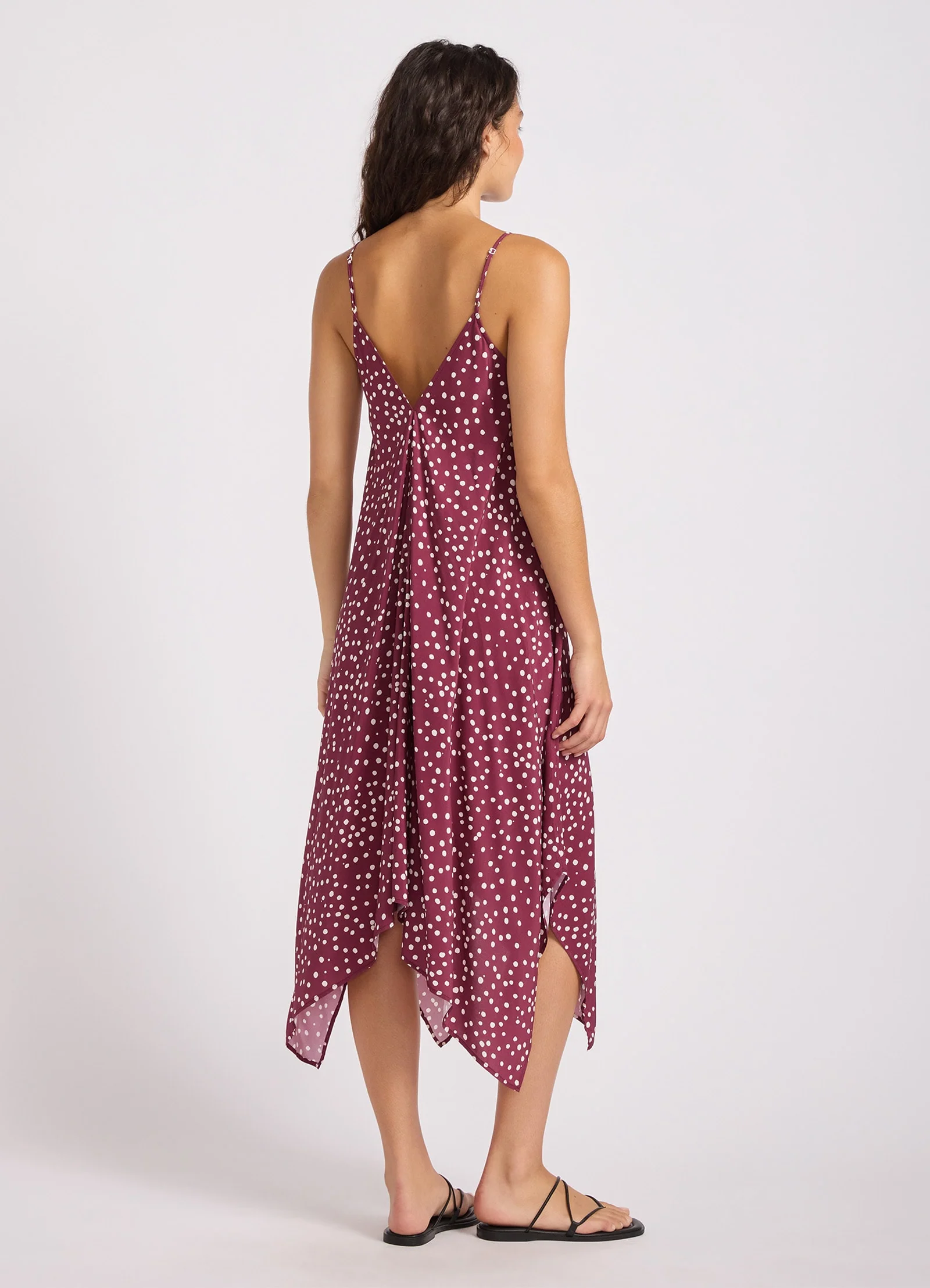 Dolce Dot Scarf Dress - Image 3