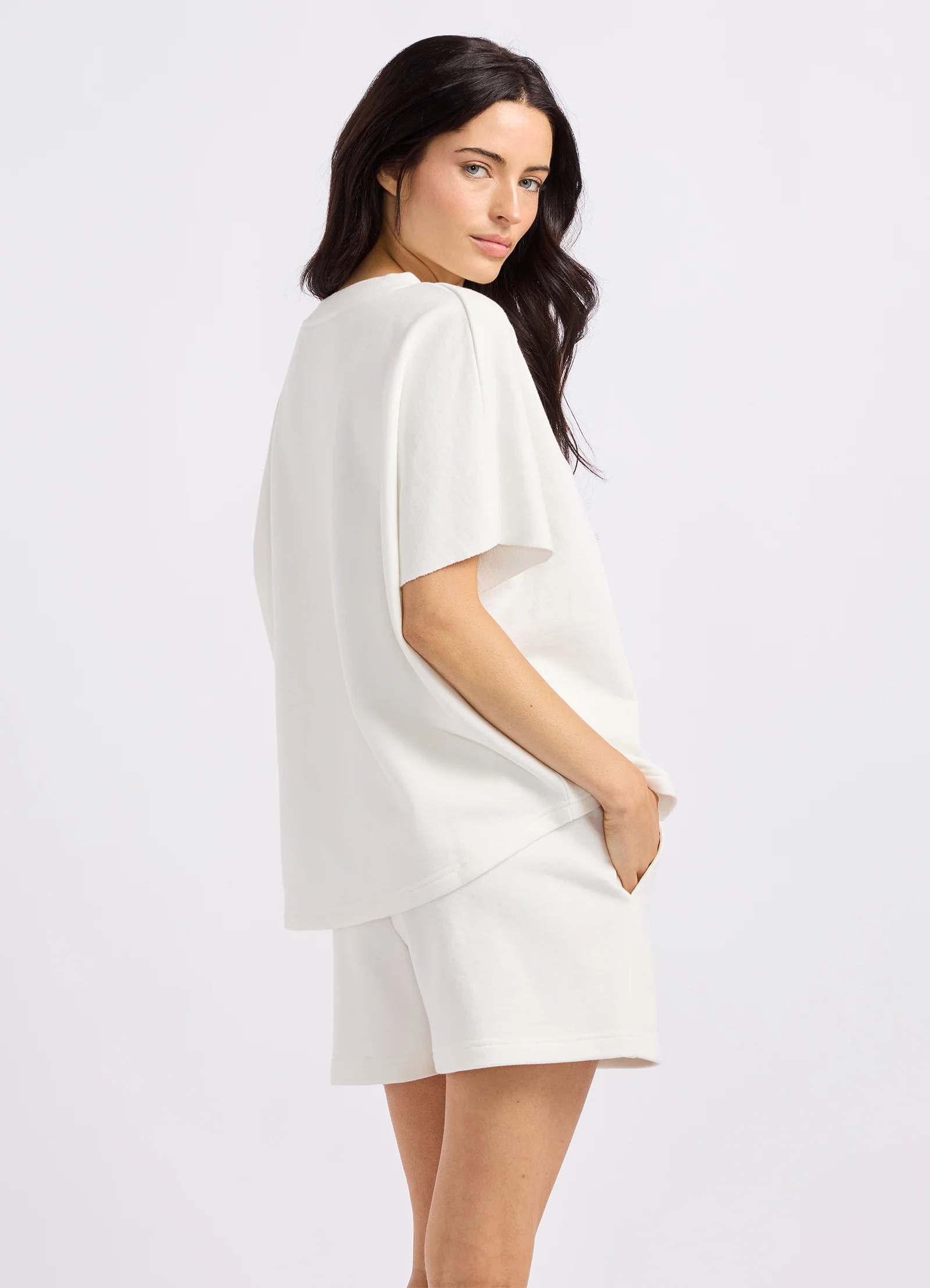 French Terry Oversized Tee - Image 4