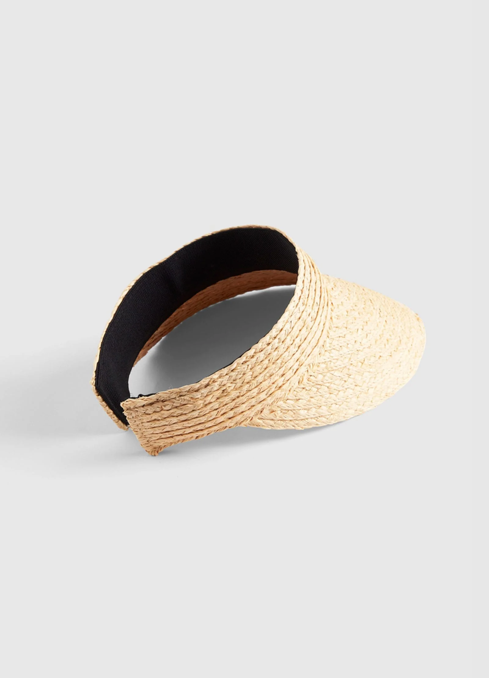 Raffia Visor - Natural - Image 5