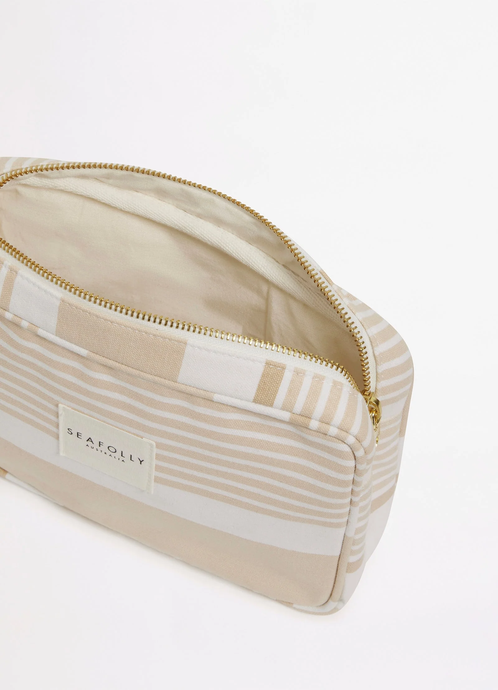 Striped Canvas Pouch - Image 4